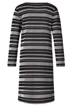 Gerry Weber - Strik Kjole - Mønstret - Sort