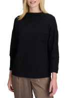 Betty Barclay - Bluse - Mønstret Krinklet - Sort