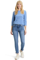 Betty Barclay - T-shirt Stribet - Blå