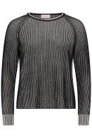 Betty Barclay - Pullover - Raglan Stribet - Sort