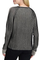 Betty Barclay - Pullover - Raglan Stribet - Sort