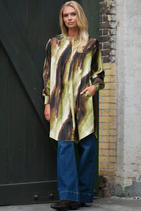 Prepair - Carrie - Midi Kjole - Skjorte - Brun