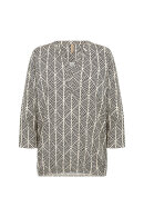 SoyaConcept - SC-Felicity - Grafisk T-shirt - Sort