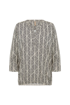 SoyaConcept - SC-Felicity - Grafisk T-shirt - Sort SoyaConcept - SC-Felicity - Grafisk T-shirt - Sort
