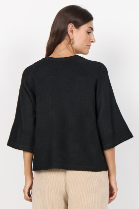 SoyaConcept - SC-Orlean 1 - Vamset Raglan Strik - Sort