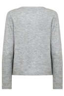 SoyaConcept - SC-Orlean 2 - Vamset Cardigan Strik - Grå Melange