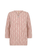 SoyaConcept - SC-Felicity - Grafisk T-shirt - Rød