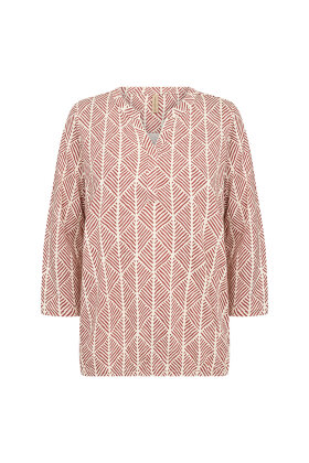 SoyaConcept - SC-Felicity - Grafisk T-shirt - Rød SoyaConcept - SC-Felicity - Grafisk T-shirt - Rød