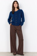 SoyaConcept - SC-Orlean 2 - Vamset Cardigan Strik - Blå Melange