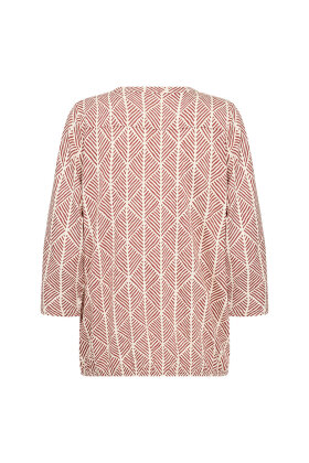 SoyaConcept - SC-Felicity - Grafisk T-shirt - Rød
