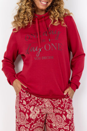 SoyaConcept - SC-BANU 256 Sweatshirt - Rød SoyaConcept - SC-BANU 256 Sweatshirt - Rød