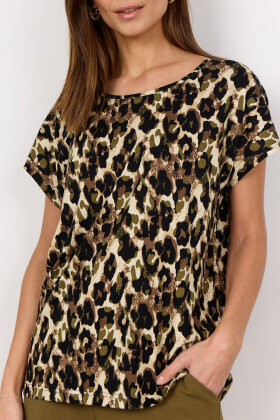 SoyaConcept - SC-Felicity - Print T-shirt - Sort SoyaConcept - SC-Felicity - Print T-shirt - Sort