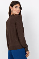 SoyaConcept - SC-Dollie 799 - Finstrik Pullover - Brun