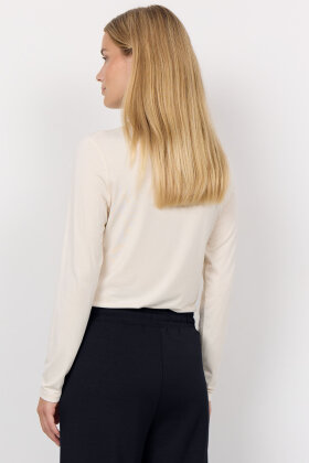 SoyaConcept - SC-Marica 12 - Rullekrave Bluse - Creme