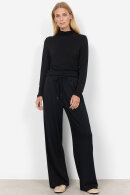 SoyaConcept - SC-Marica 12 - Rullekrave Bluse - Sort