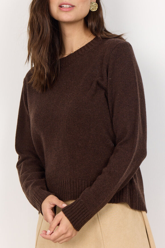SoyaConcept - SC-Vonnie 1 - Pullover Stik - Brun