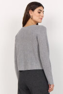 SoyaConcept - SC-Kanita 26 - Bolero Strik Cardigan - Grå Melange