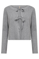 SoyaConcept - SC-Kanita 26 - Bolero Strik Cardigan - Grå Melange