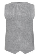 SoyaConcept - SC-Kanita 27 - Strikket Vest - Grå Melange