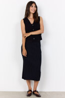 SoyaConcept - SC-Kanita 27 - Strikket Vest - Sort Melange