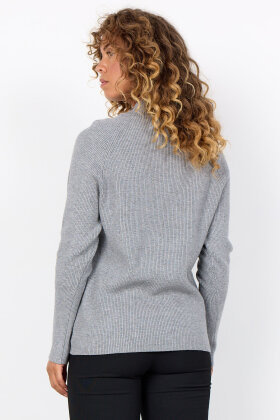 SoyaConcept - SC-Kanita 4 - Raglan Turtleneck Pullover - Grey