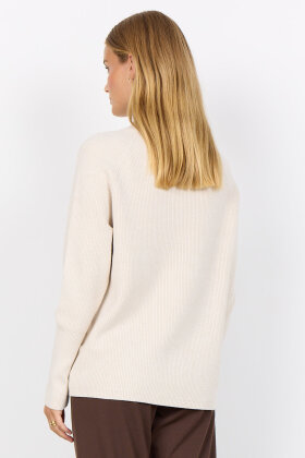 SoyaConcept - SC-Kanita 4 - Raglan Turtleneck Pullover - Creme