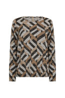 SoyaConcept - SC-Galina 64 - Langærmet T-shirt - Sand