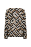 SoyaConcept - SC-Galina 64 - Langærmet T-shirt - Sand