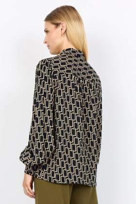 SoyaConcept - SC-Varla 2 - Print Skjorte - Sort