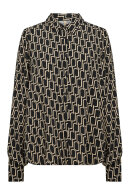 SoyaConcept - SC-Varla 2 - Print Skjorte - Sort SoyaConcept - SC-Varla 2 - Print Skjorte - Sort
