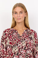SoyaConcept - SC-Vava 1 - Print Skjorte - Rød SoyaConcept - SC-Vava 1 - Print Skjorte - Rød