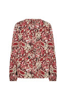 SoyaConcept - SC-Vava 1 - Print Skjorte - Rød SoyaConcept - SC-Vava 1 - Print Skjorte - Rød
