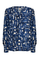 SoyaConcept - SC-Vebina 1 - Let Print Bluse - Blå