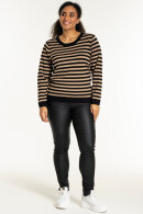 Sandgaard - Helsinki - Stribet Strikbluse - Sort Sandgaard - Helsinki - Stribet Strikbluse - Sort