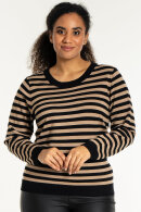 Sandgaard - Helsinki - Stribet Strikbluse - Sort Sandgaard - Helsinki - Stribet Strikbluse - Sort