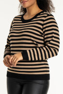 Sandgaard - Helsinki - Stribet Strikbluse - Sort Sandgaard - Helsinki - Stribet Strikbluse - Sort