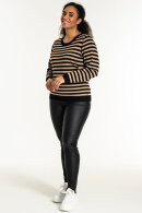 Sandgaard - Helsinki - Stribet Strikbluse - Sort Sandgaard - Helsinki - Stribet Strikbluse - Sort