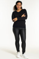 Sandgaard - Helsinki - Stribet Strikbluse - Mørkeblå Sandgaard - Helsinki - Stribet Strikbluse - Mørkeblå