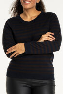 Sandgaard - Helsinki - Stribet Strikbluse - Mørkeblå Sandgaard - Helsinki - Stribet Strikbluse - Mørkeblå