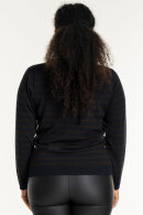 Sandgaard - Helsinki - Stribet Strikbluse - Mørkeblå Sandgaard - Helsinki - Stribet Strikbluse - Mørkeblå