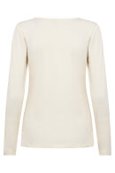 SoyaConcept - SC-Pylle 2 - Ensfarvet T-shirt - Creme