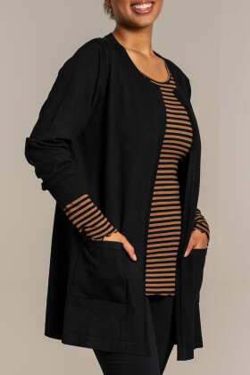 Sandgaard - Helsinki Long Cardigan - Sort Sandgaard - Helsinki Long Cardigan - Sort