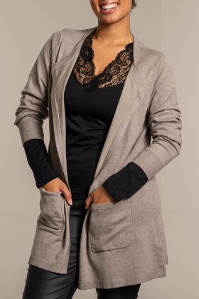 Sandgaard - Helsinki Long Cardigan - Beige Sandgaard - Helsinki Long Cardigan - Beige