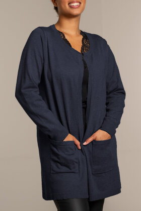 Sandgaard - Helsinki Long Cardigan - Mørkeblå Sandgaard - Helsinki Long Cardigan - Mørkeblå