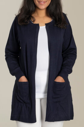 Sandgaard - Helsinki Long Cardigan - Mørkeblå Sandgaard - Helsinki Long Cardigan - Mørkeblå