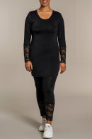 Sandgaard - Luxembourg Lace Leggings - Sort Sandgaard - Luxembourg Lace Leggings - Sort