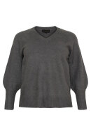 No.1 by OX - Sweater - V-Hals & Strikket - Grå No.1 by OX - Sweater - V-Hals & Strikket - Grå
