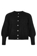 No.1 by OX - Strik Cardigan - Knap - Sort No.1 by OX - Strik Cardigan - Knap - Sort