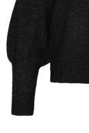 No.1 by OX - Strik Cardigan - Knap - Sort No.1 by OX - Strik Cardigan - Knap - Sort