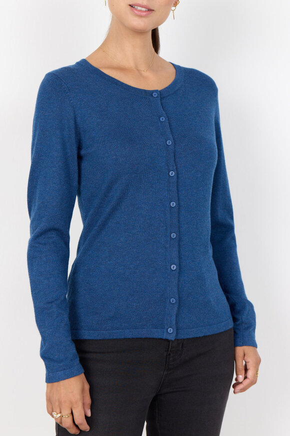 SoyaConcept - SC-Dollie 446 - Viskose Strik Cardigan - Blå